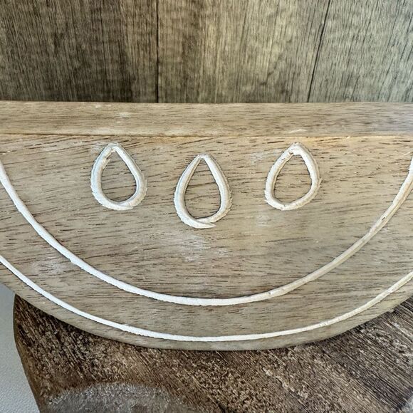 Rustic Wood Watermelon Fruit Summer Home Decor FAST SHIP NEW - Picture 2 of 8
